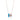 Turquoise and Mother of Pearl Happiness Tri-Pendant