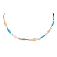 Turquoise Diamond Hayat Choker