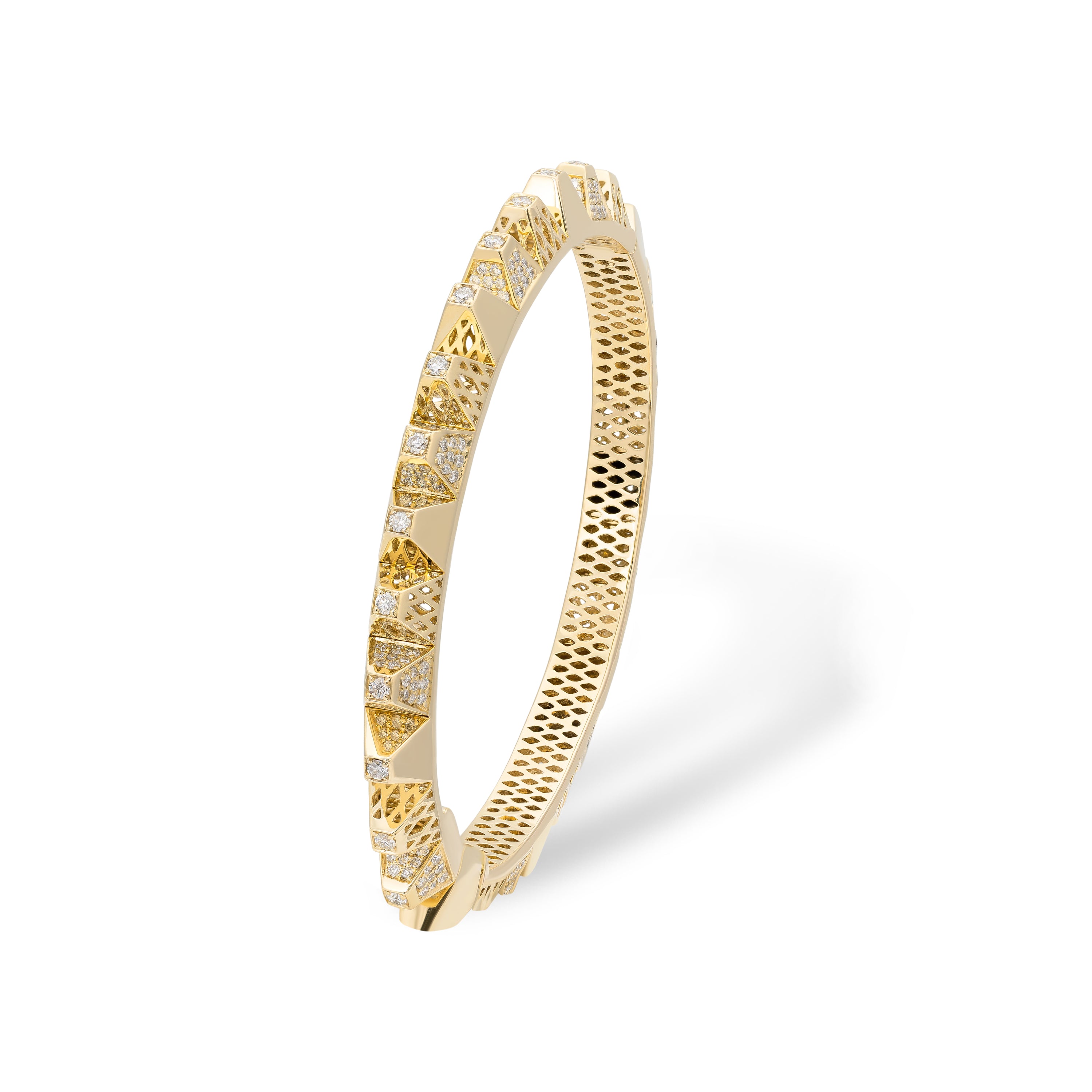 Dina J - Diamond Heritage Bangle