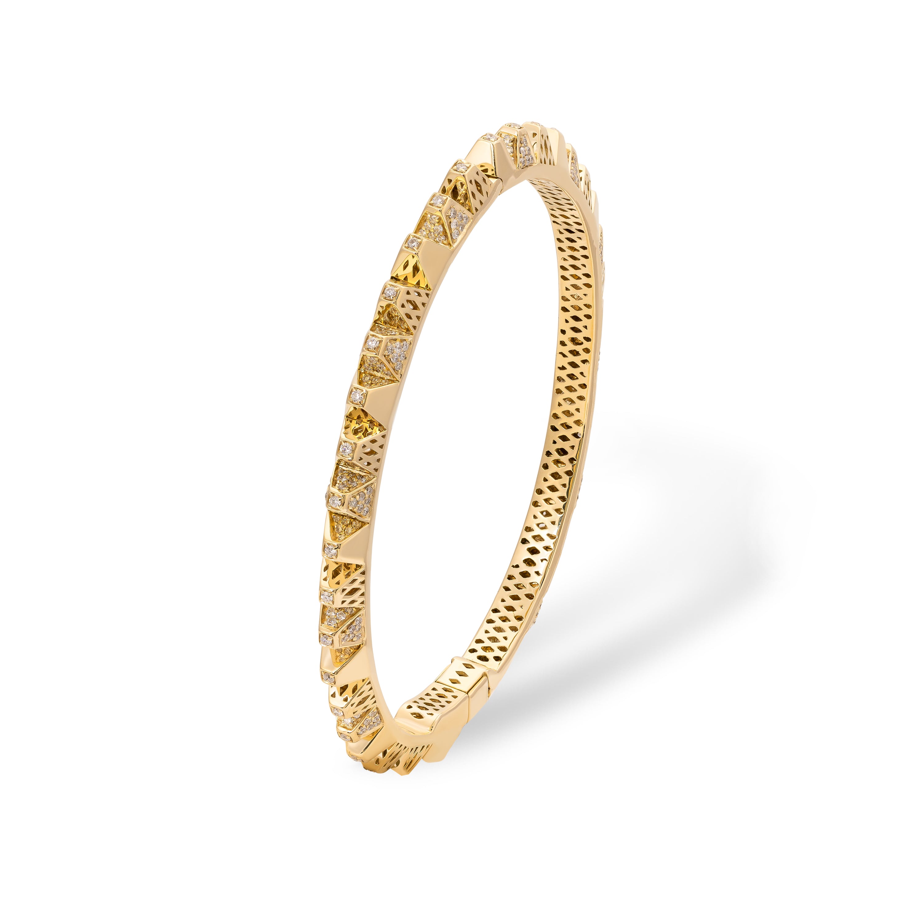 Dina J - Diamond Heritage Bangle