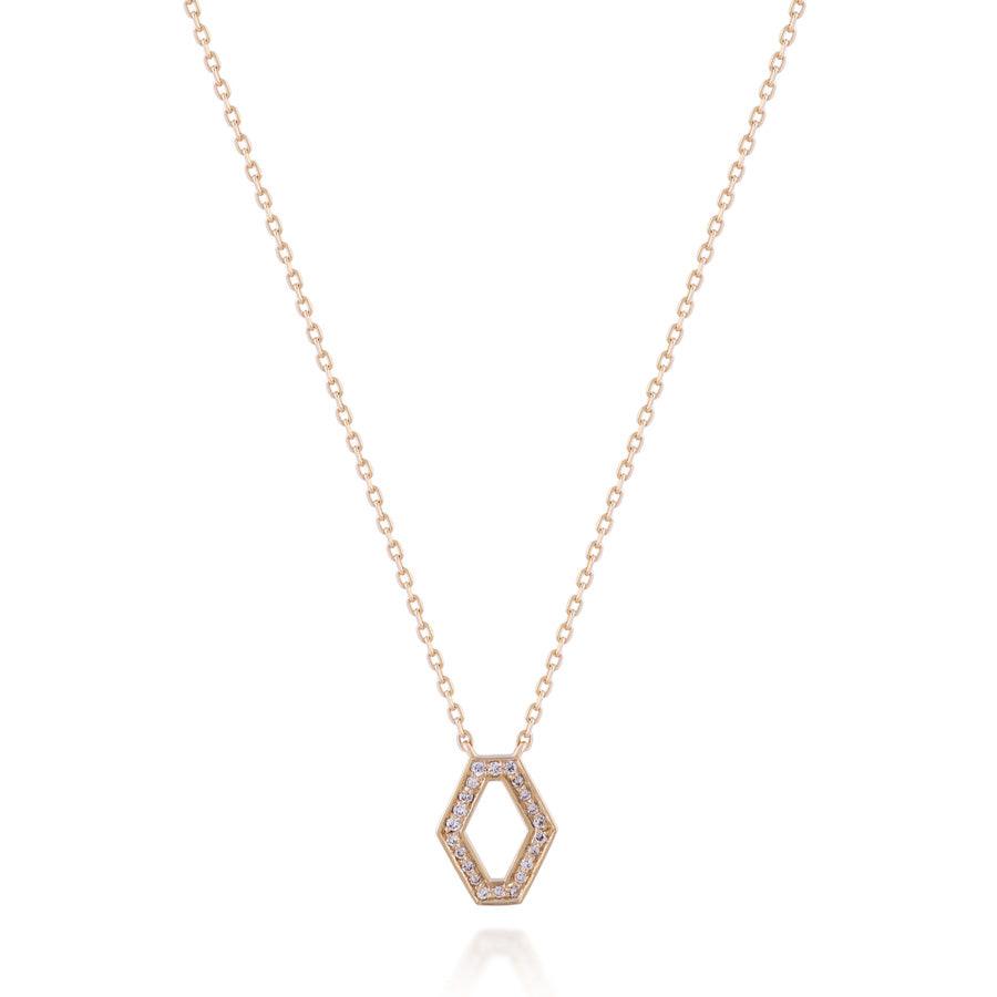 Yellow Gold Diamond Happiness Pendant