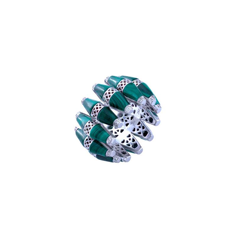 Diamond Happiness Bullet Ring - DINA J