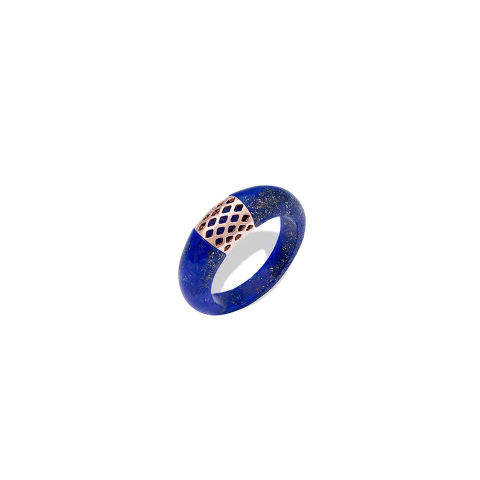 Lapis Happiness Band Ring