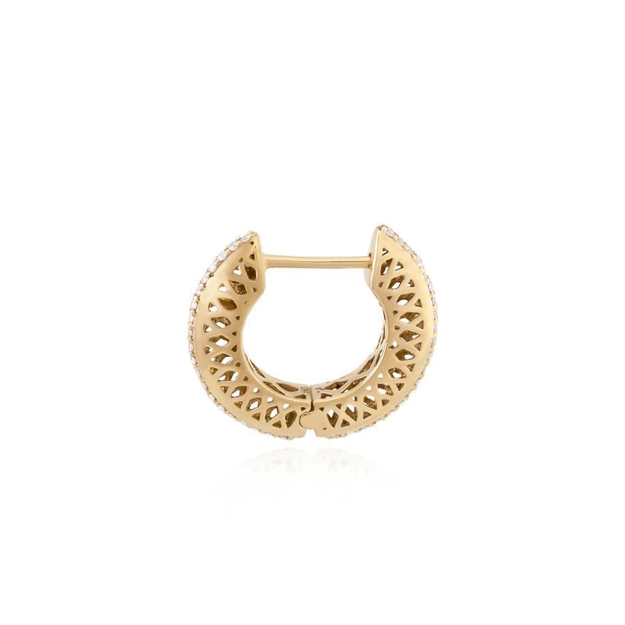 Mona Single Diamond Hoop