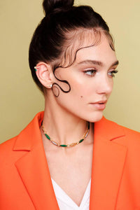 Diamond Hayat Single Earring Model