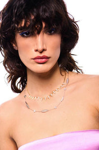 Diamond Happiness Necklace Model