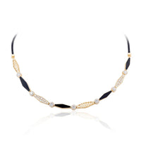 Onyx Diamond Hayat Choker