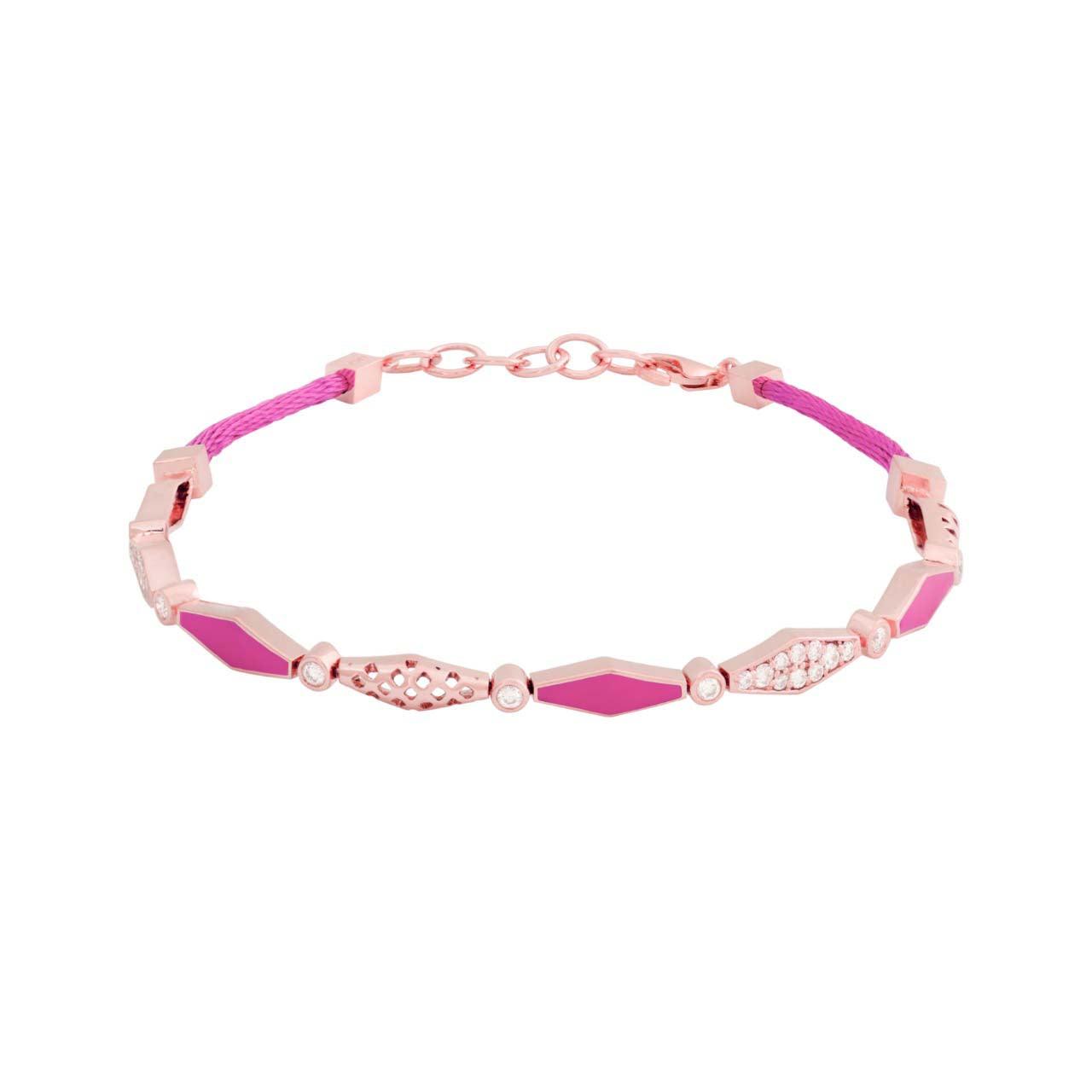 Pink Diamond Happiness Bracelet